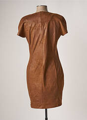 Robe courte marron ASTRID BLACK LABEL pour femme seconde vue