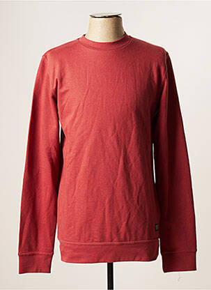 Sweat-shirt sans capuche rouge SHINE homme