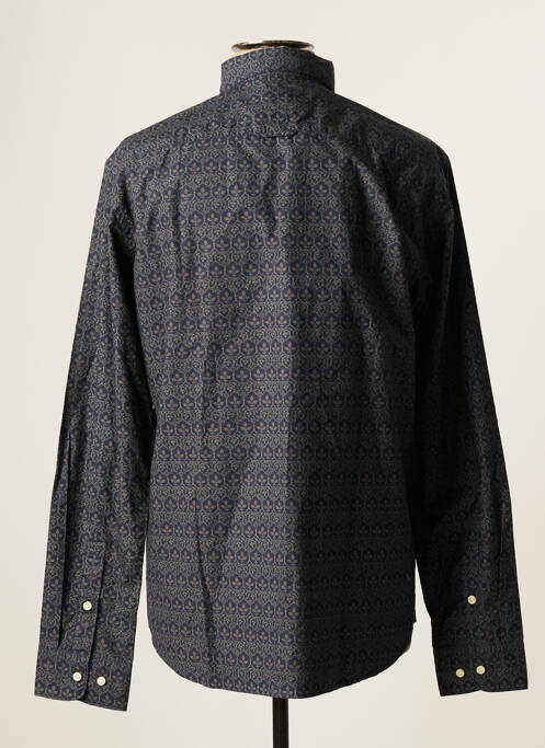 Chemise manches longues bleu SELECTED pour homme