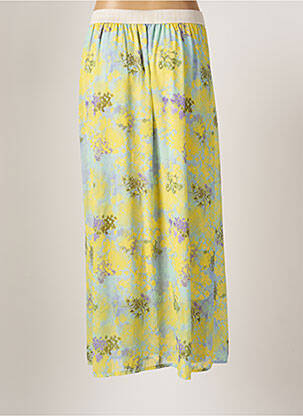 Jupe longue jaune BELLITA femme