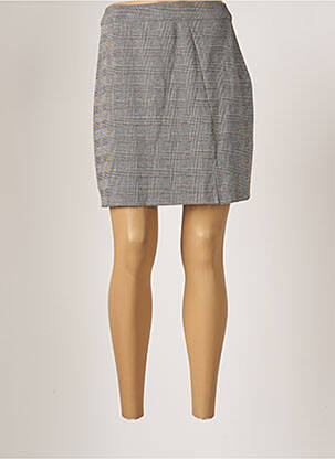 Jupe courte gris CEMI femme