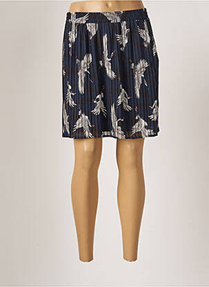 Jupe courte bleu ONLY femme