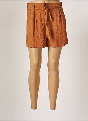Short marron ASTRID BLACK LABEL femme