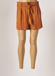 Short marron ASTRID BLACK LABEL femme