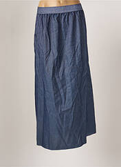Jupe longue bleu BELLITA pour femme seconde vue