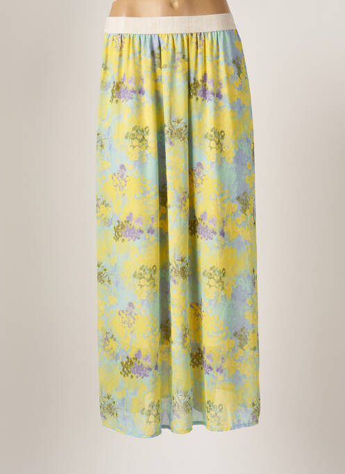 Jupe longue jaune BELLITA femme