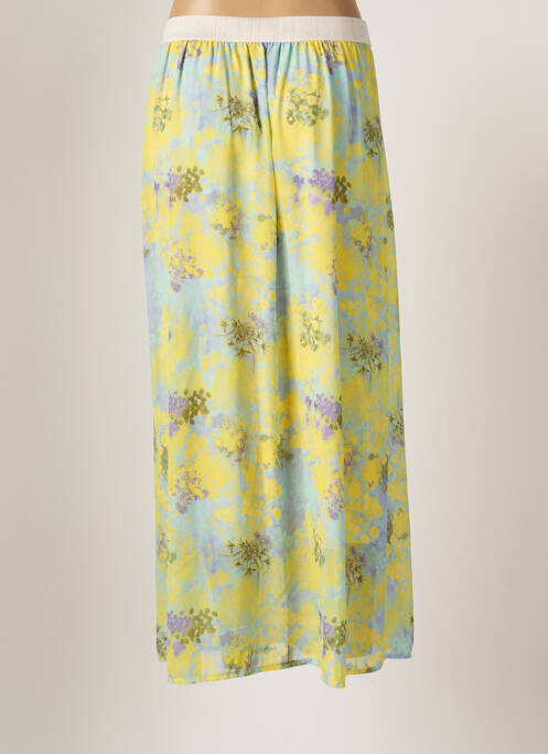 Jupe longue jaune BELLITA femme