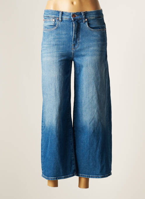 Jeans coupe large bleu ONLY pour femme