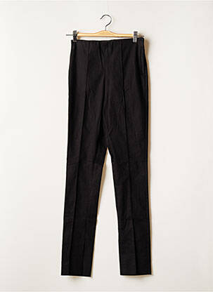 Pantalon chino noir ASTRID BLACK LABEL femme
