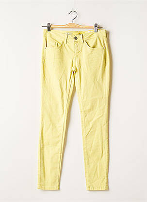 Jeans coupe slim jaune STREET ONE femme