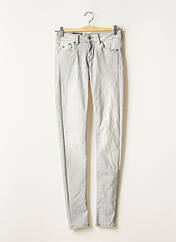 Jeans skinny gris PEPE JEANS pour femme seconde vue