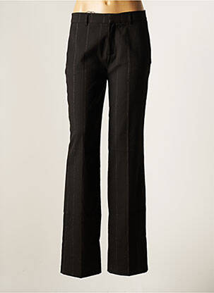 Pantalon chino noir ASTRID BLACK LABEL femme