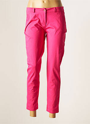 Pantalon 7/8 rose BELLITA femme