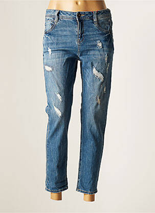 Jeans coupe droite bleu S.OLIVER femme