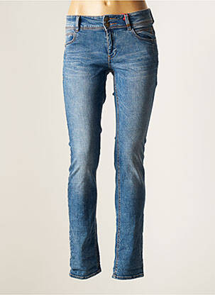 Jeans coupe slim bleu S.OLIVER pour femme