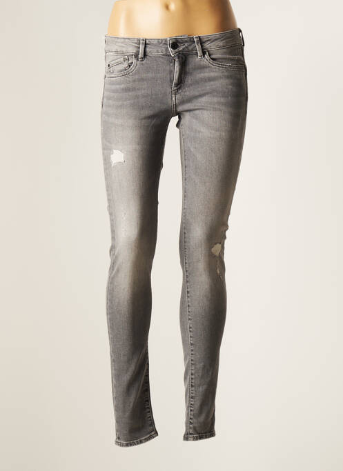 Jeans skinny gris PEPE JEANS pour femme