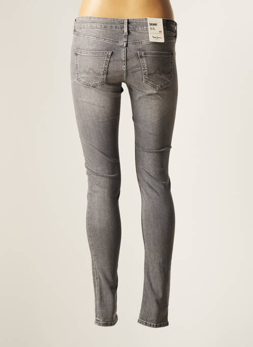 Jeans skinny gris PEPE JEANS pour femme