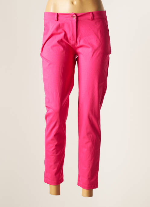 Pantalon 7/8 rose BELLITA pour femme