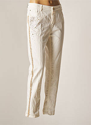 Pantalon slim blanc KOCCA femme