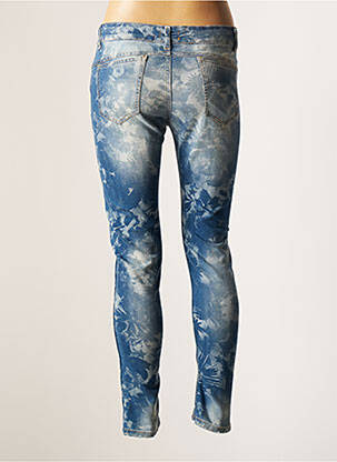 Jeans coupe slim bleu DE ANGELIS femme