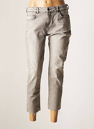 Jeans coupe droite gris SCOTCH & SODA femme