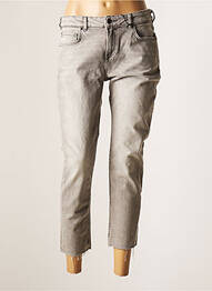 Jeans coupe droite gris SCOTCH & SODA femme
