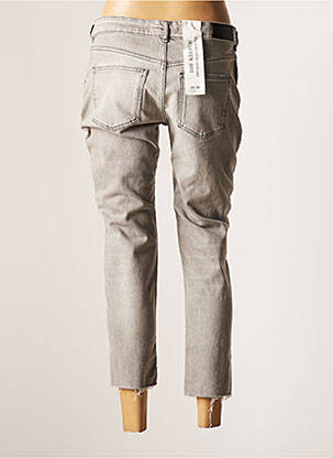 Jeans coupe droite gris SCOTCH & SODA femme