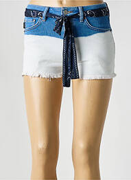 Short bleu SUPERDRY femme
