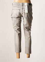Jeans coupe droite gris SCOTCH & SODA pour femme seconde vue