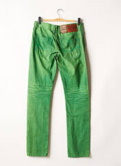 Jeans coupe droite vert PETROL INDUSTRIES pour homme seconde vue