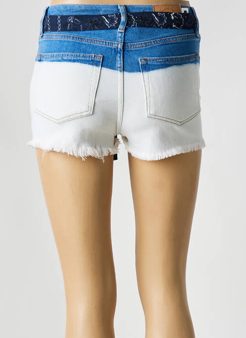 Short bleu SUPERDRY femme