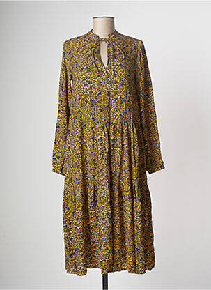 Robe mi-longue jaune LE FABULEUX MARCEL DE BRUXELLES femme