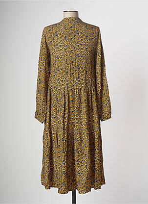 Robe mi-longue jaune LE FABULEUX MARCEL DE BRUXELLES femme
