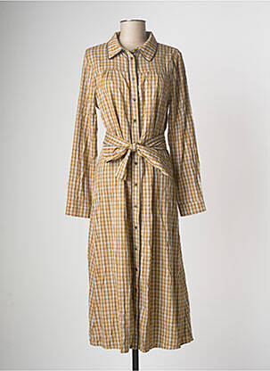 Robe mi-longue jaune LE FABULEUX MARCEL DE BRUXELLES femme