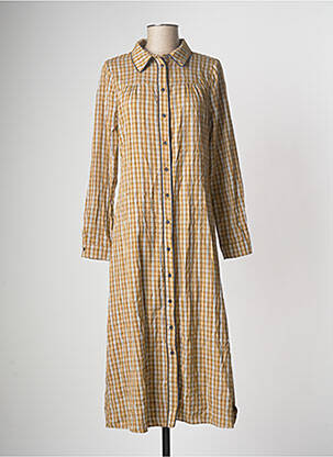 Robe mi-longue jaune LE FABULEUX MARCEL DE BRUXELLES femme