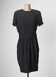 Robe mi-longue noir MOLLY BRACKEN femme