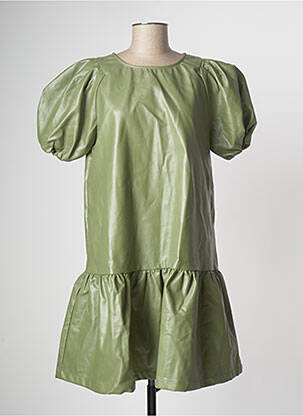Robe mi-longue vert ONLY femme