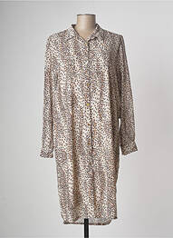 Robe mi-longue beige BELLITA femme