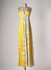 Robe longue jaune MANGO pour femme seconde vue