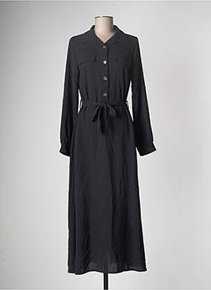 Robe longue noir BELLITA pour femme