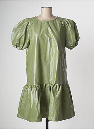 Robe mi-longue vert ONLY pour femme