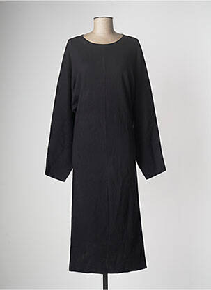 Robe pull noir MANGO pour femme