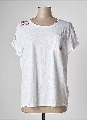 T-shirt blanc STREET ONE pour femme