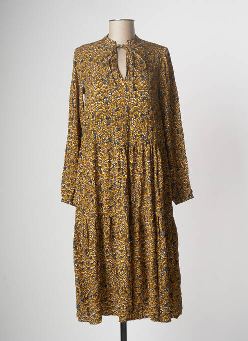 Robe mi-longue jaune LE FABULEUX MARCEL DE BRUXELLES femme