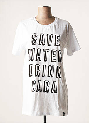 T-shirt blanc MUSKETON femme