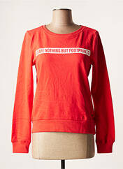 Sweat-shirt rouge ONLY pour femme seconde vue