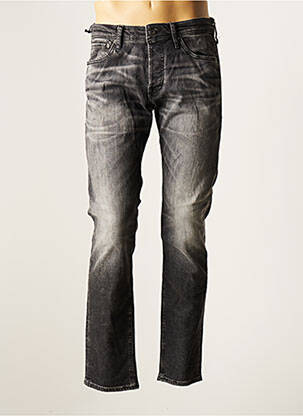 Jeans coupe slim gris JACK & JONES pour homme