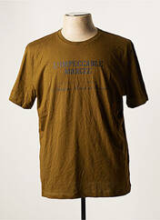 T-shirt vert L'IMPECCABLE MARCEL pour homme seconde vue