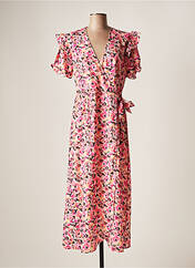 Robe longue rose KILKY pour femme seconde vue