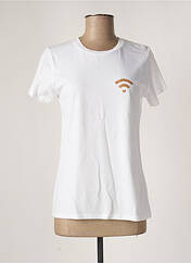 T-shirt blanc FAUBOURG 54 pour femme seconde vue